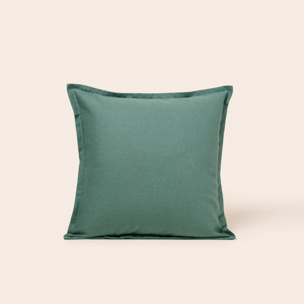 Housse de coussin LEOLINO cèdre bleuté