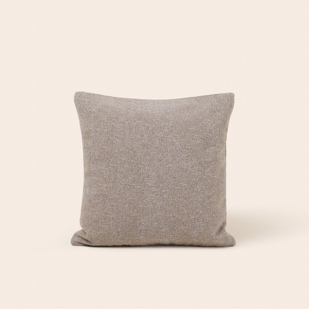 Housse de coussin décoratif BLIZZAR beige granité