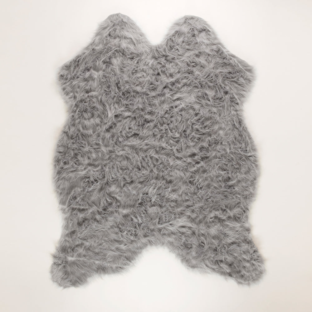 Tapis de sol Baku design scandinave gris anthracite - 4