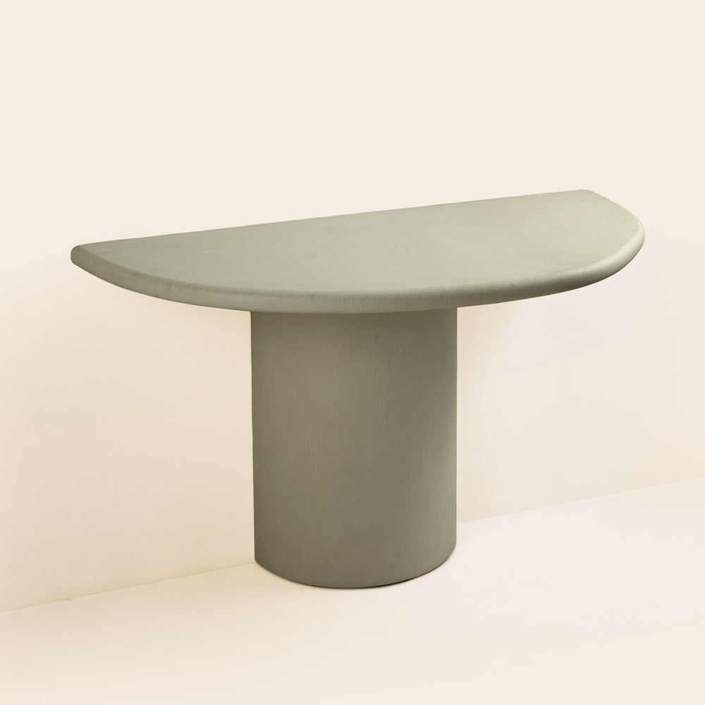 Console Murale Design ELIZ en Argile Verte - 2