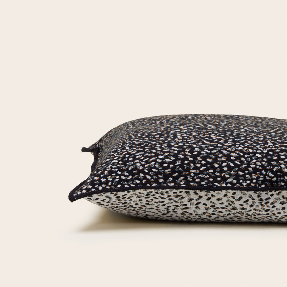 Housse de coussin OCELO noir et blanc - 5