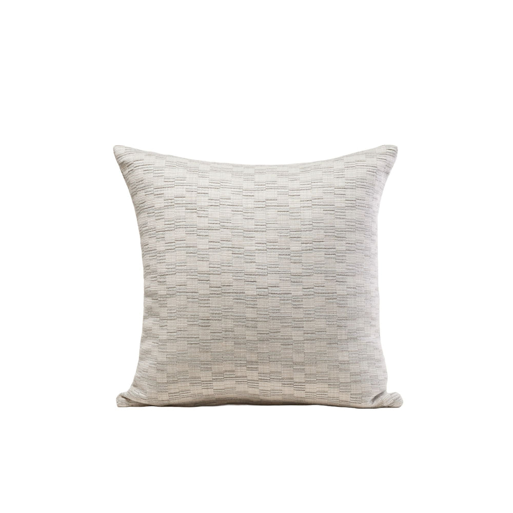 Housse de coussin KAPLAN ivoire et naturel - 8