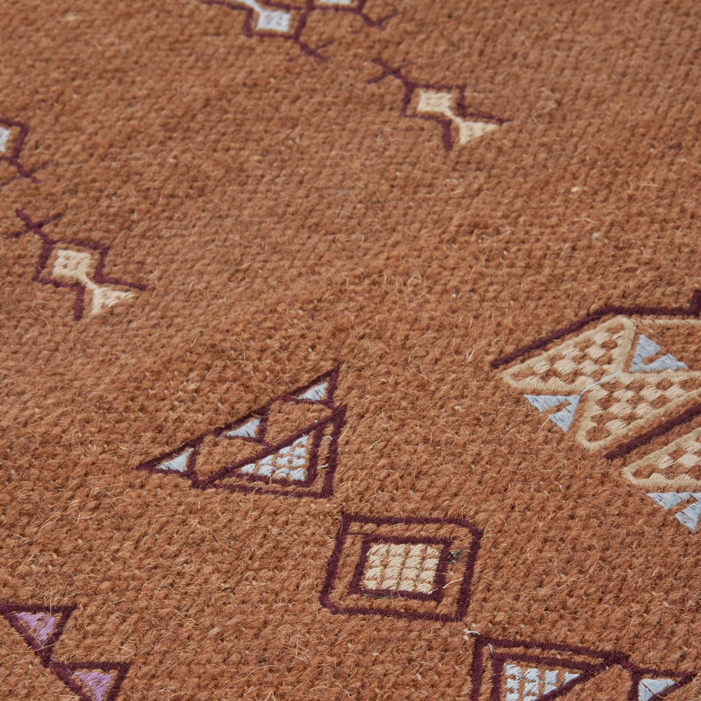 Tapis de sol ARSALANE brun - 7