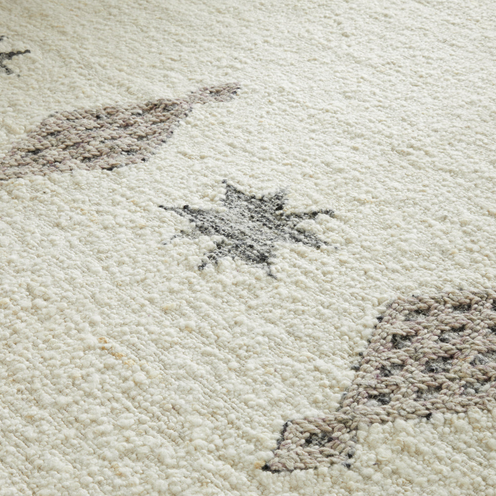 Tapis de sol FADI ivoire et gris - 10