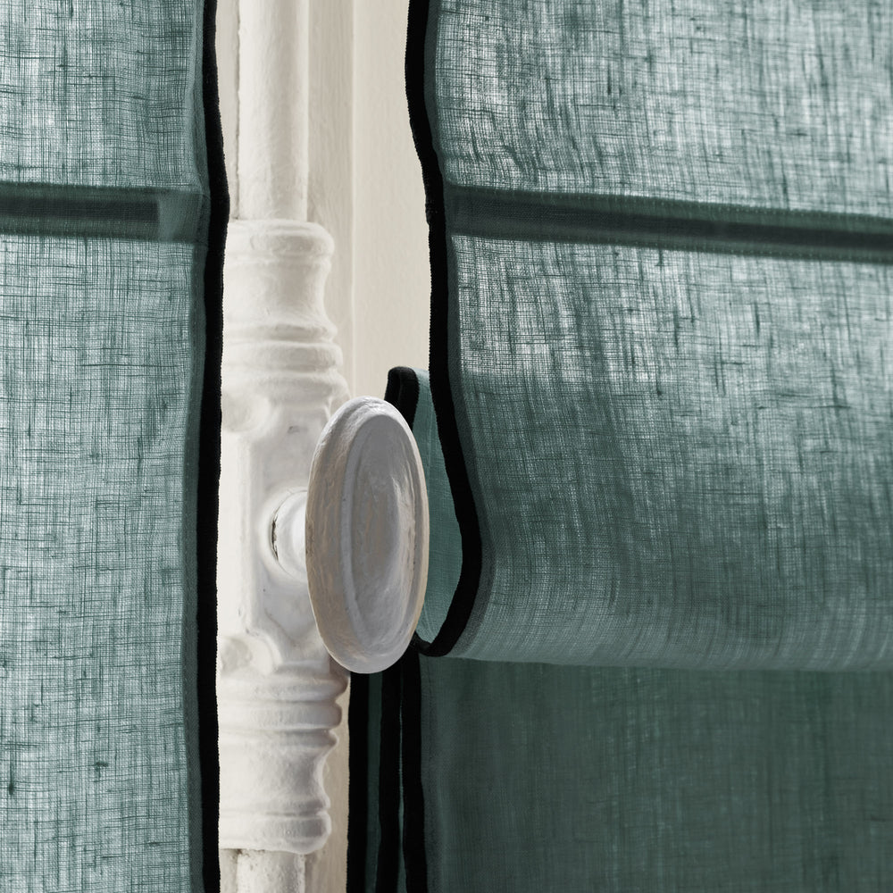 Store Bateau CARLINA Gris-Vert et Noir Bourdon - 5
