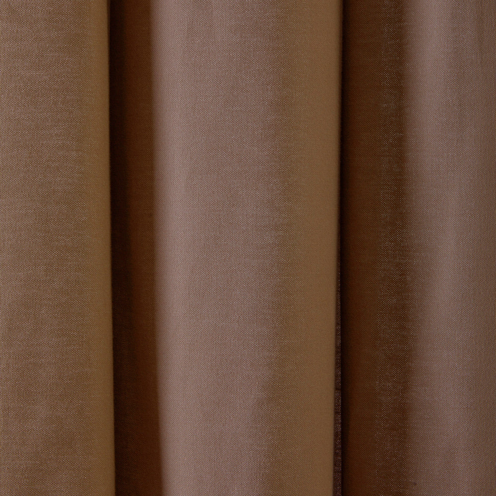 Rideau élégant avec oeillets argentés LORCA gris taupe en 100 % coton - 7