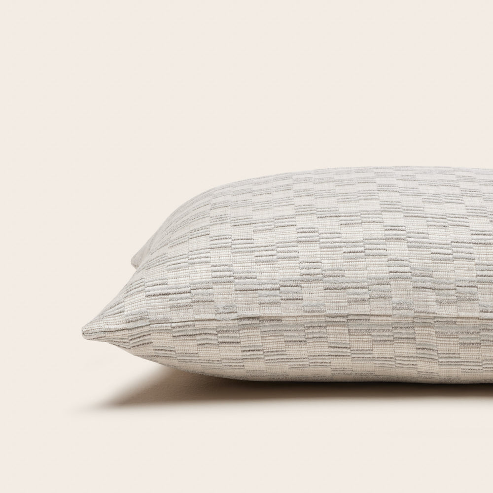 Housse de coussin KAPLAN ivoire et naturel - 6