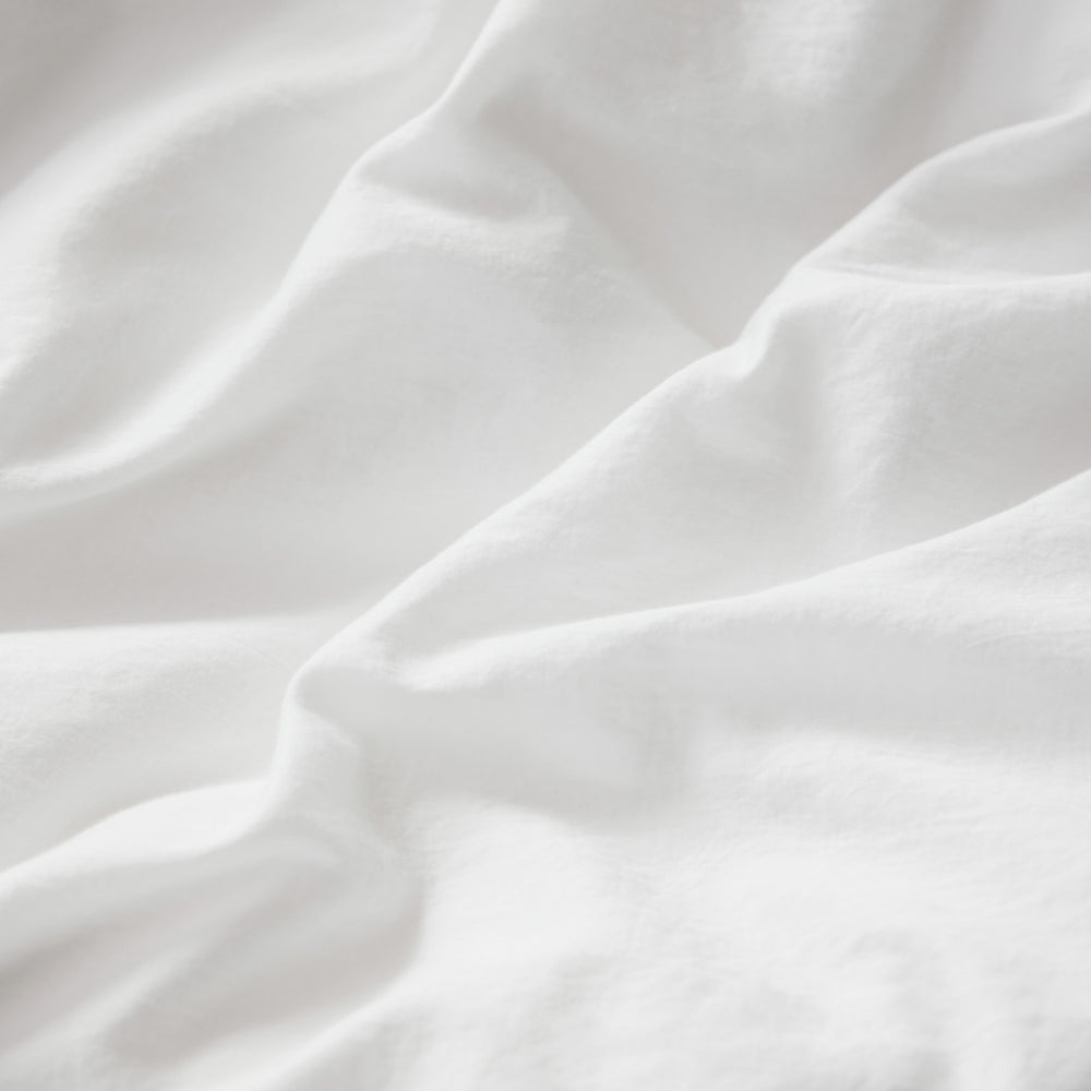Housse de couette SATHEENE simplement blanc - 2