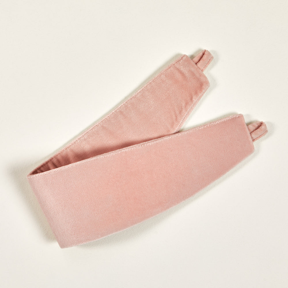 Embrasse DARIO églantine élégante - Accessoire décoratif pour rideaux au tissu velouté et maintien parfait
