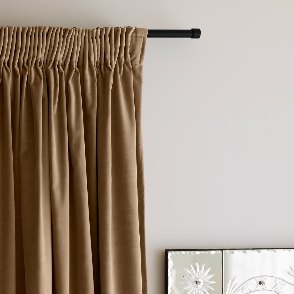 Rideau à Galon Fronceur DALILA Beige Chic avec Liseré Ornamental - 2