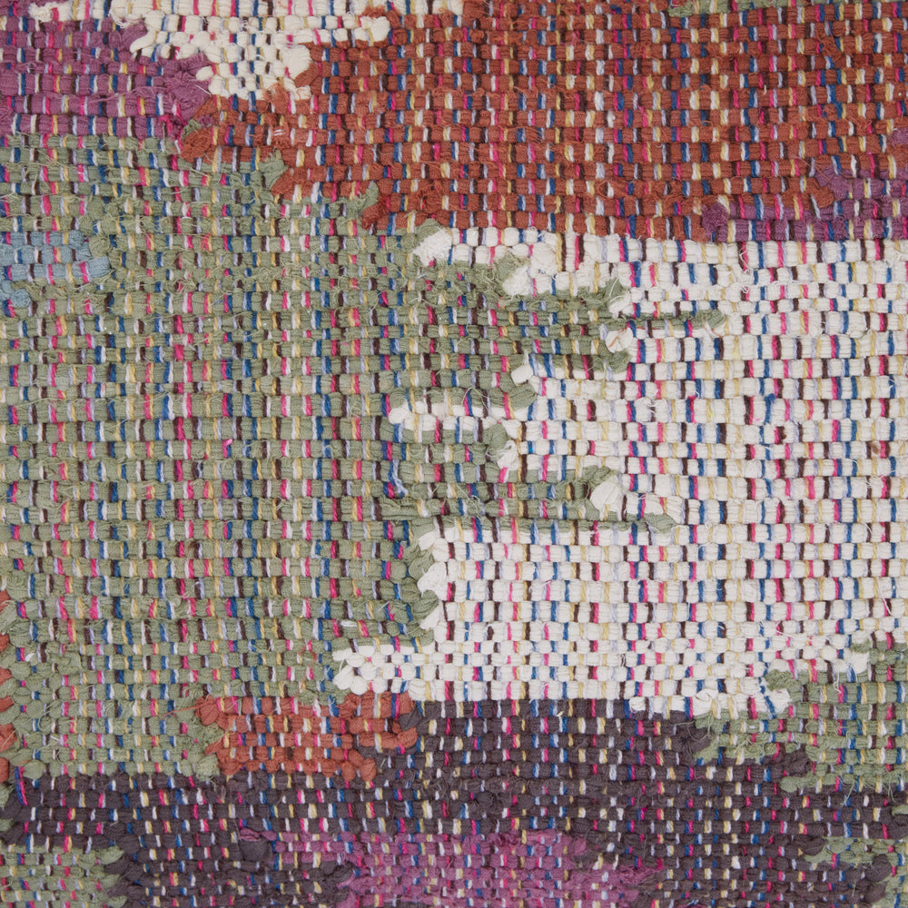 Housse de Coussin Marvin Camouflage Rosé en Coton Recyclé - 7