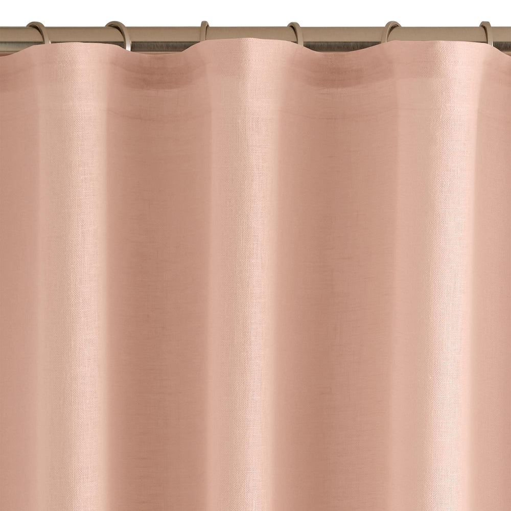 Rideau voilage SHADOW à galon fronceur Rose Poudré - 5