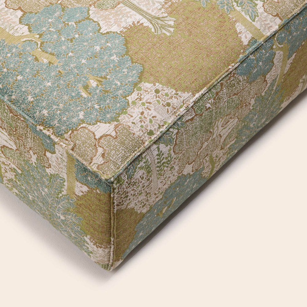 Pouf DYONIS alisée naturelle et verte - 8