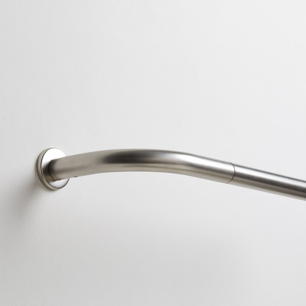 Support coudé ALMA aluminium brossé haut de gamme - 4