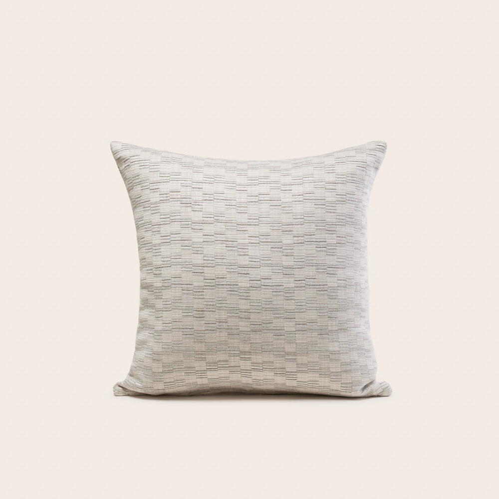 Housse de coussin KAPLAN ivoire et naturel - 4