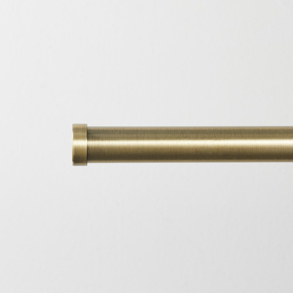 Embout Cylindrique ALMA en Laiton – Finition discrète et élégante pour tringle à rideaux - 4