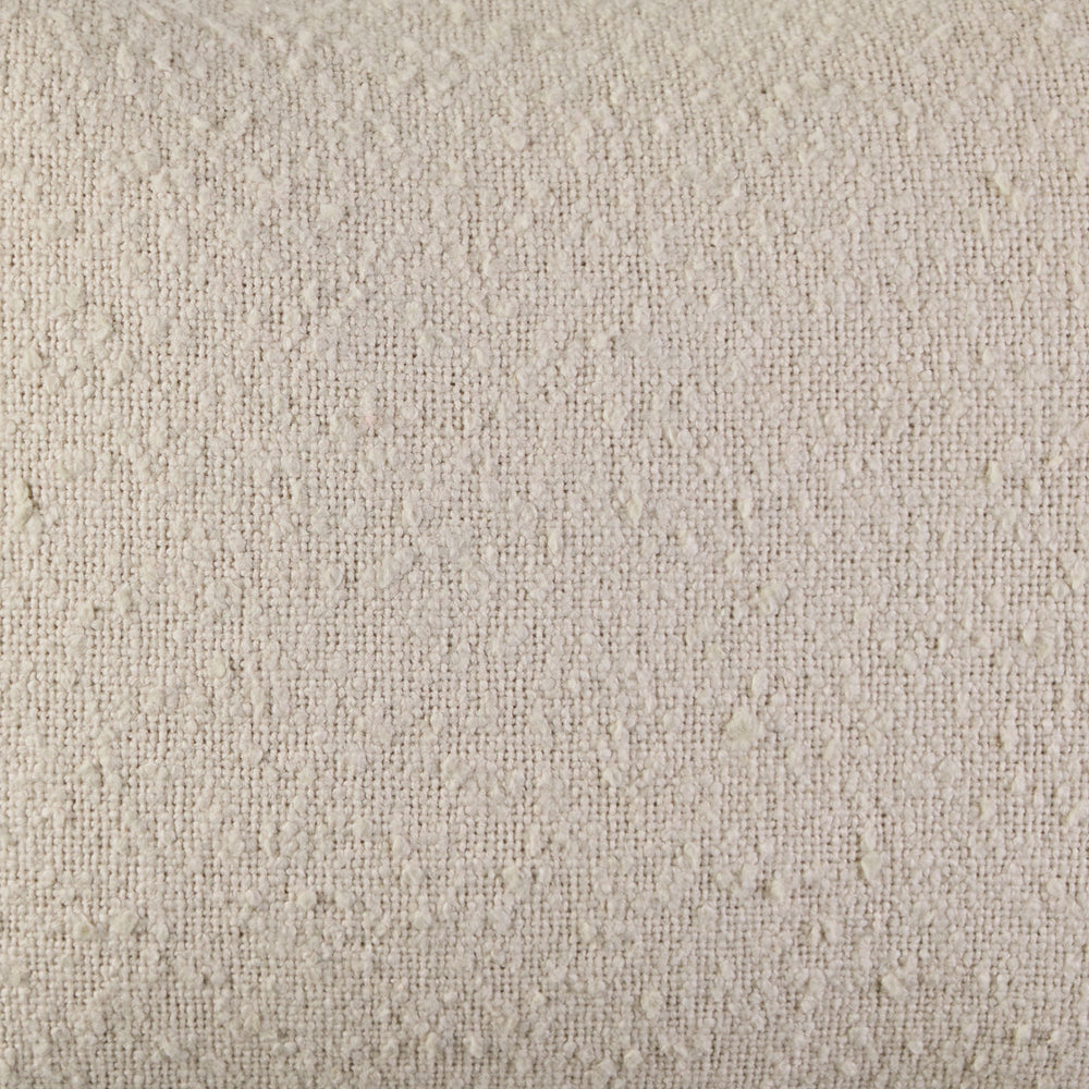1. Housse de coussin GANJI en coton texturé calcaire - 8