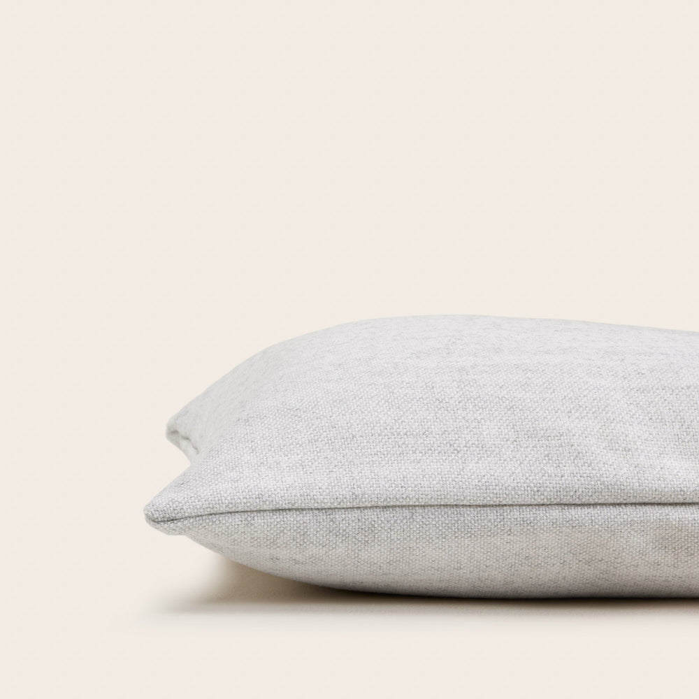 Coussin Décoratif Marcelo en Laine 100% Naturelle - Ivoire Grisé - 5