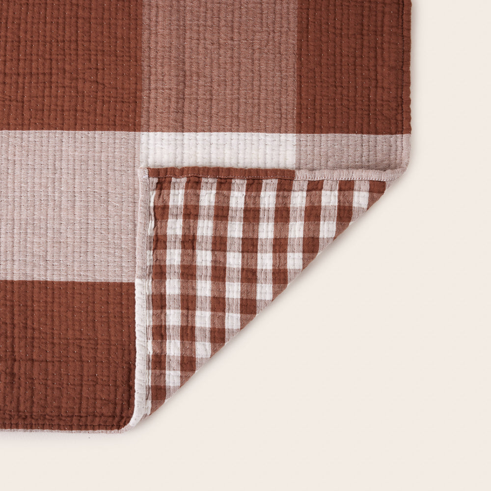 Plaid JEANIE mocha - 9