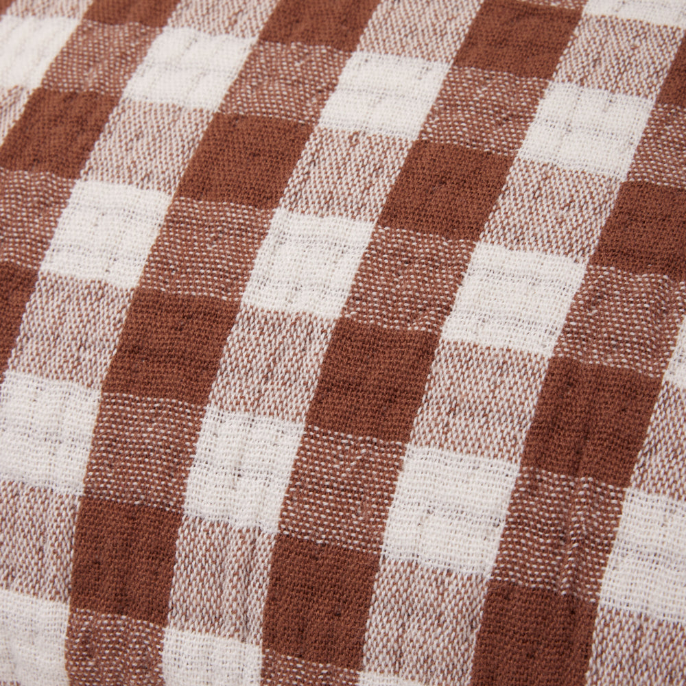 Housse de coussin JEANIE mocha - 8