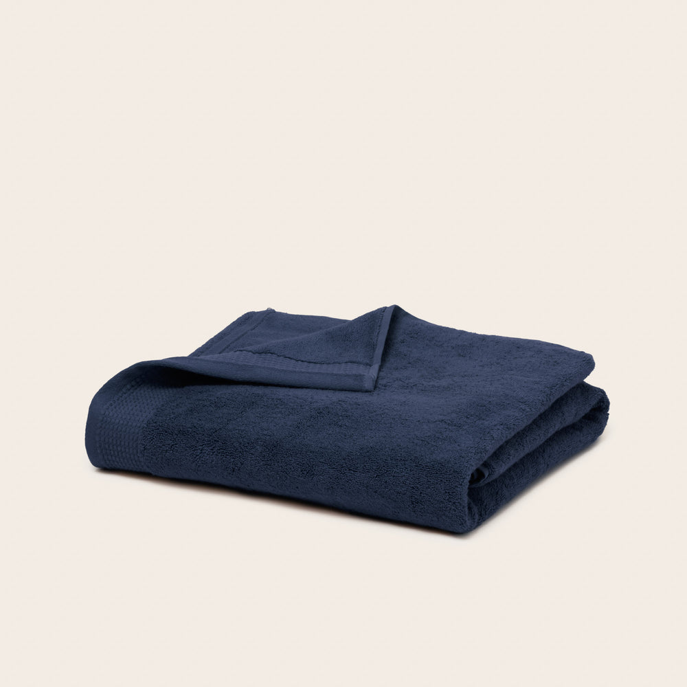 Serviette de toilette AKEMI océan - 100% coton ultra doux et absorbant