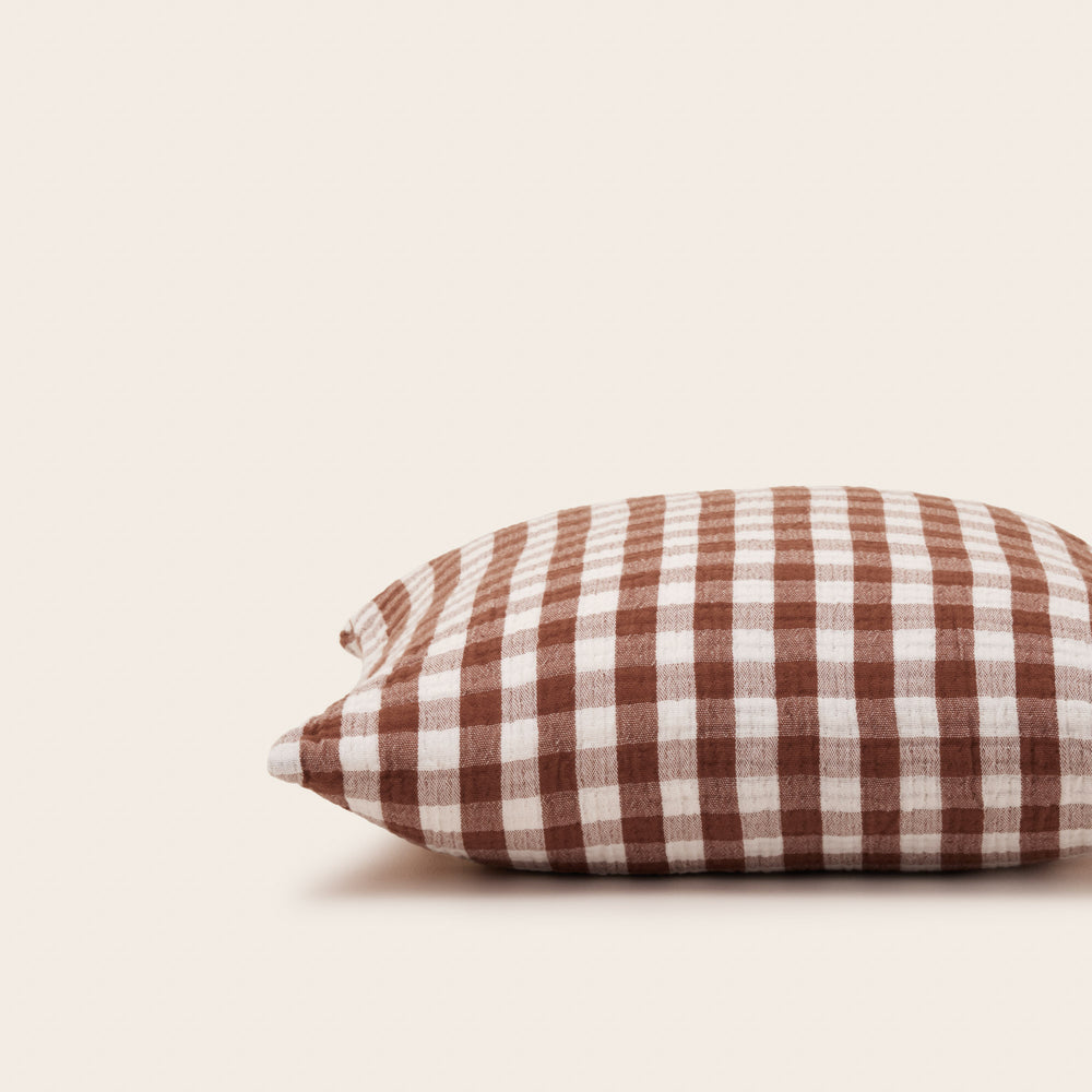 Housse de coussin JEANIE mocha - 7