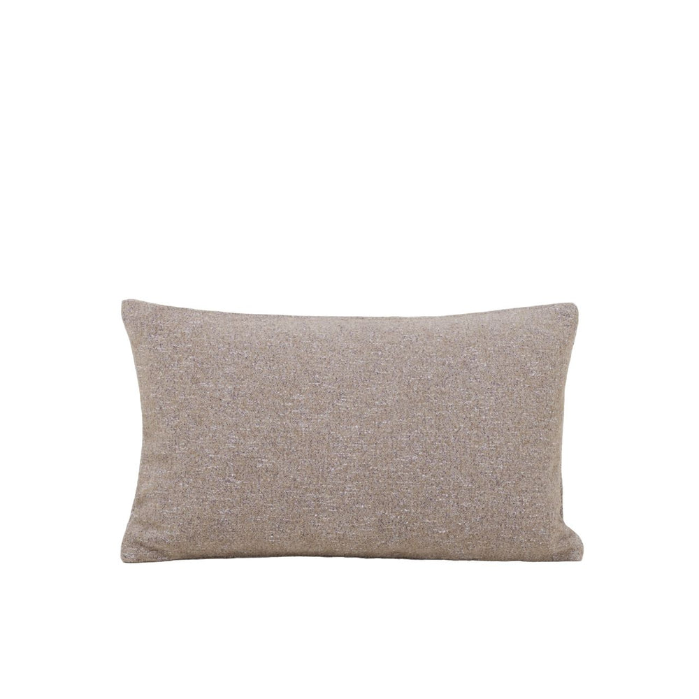 Housse de coussin Blizzar beige granité - Élégant design hivernal - 7