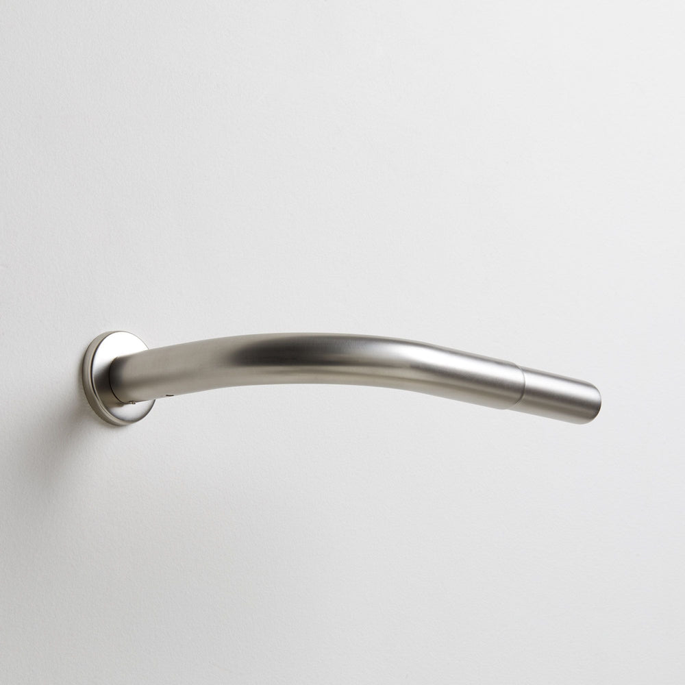 Support coudé ALMA aluminium brossé haut de gamme