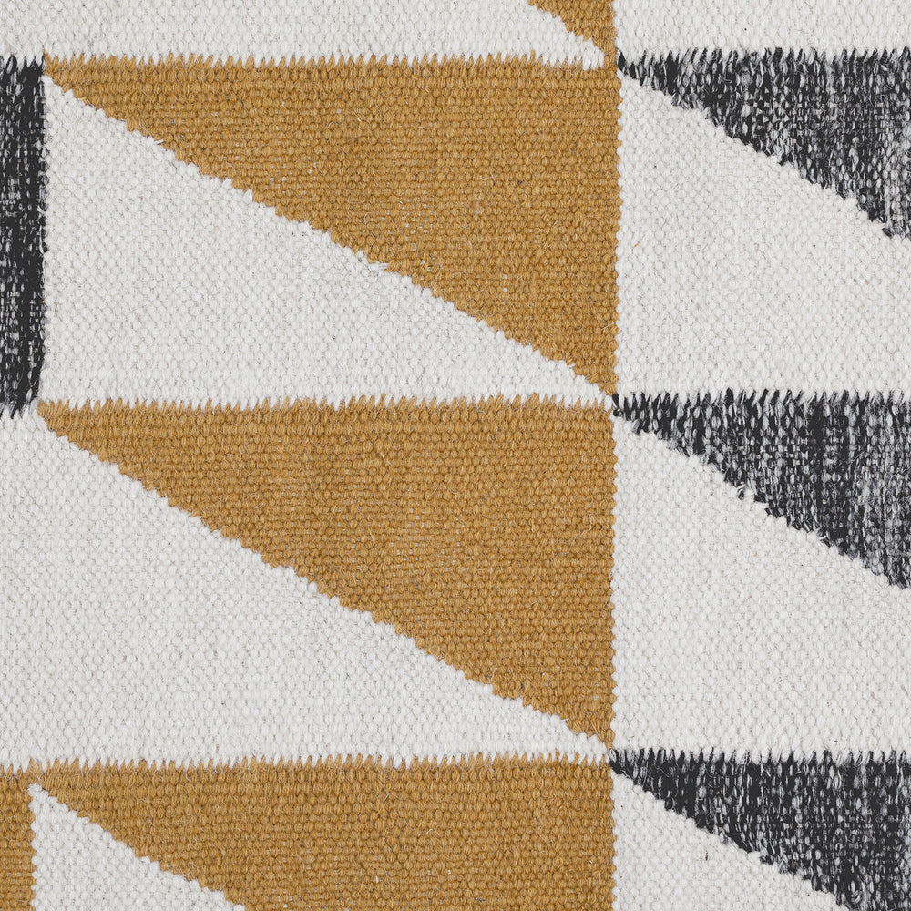 Tapis de sol AKSEL Ardoise Profonde et Ocre Vif - 5