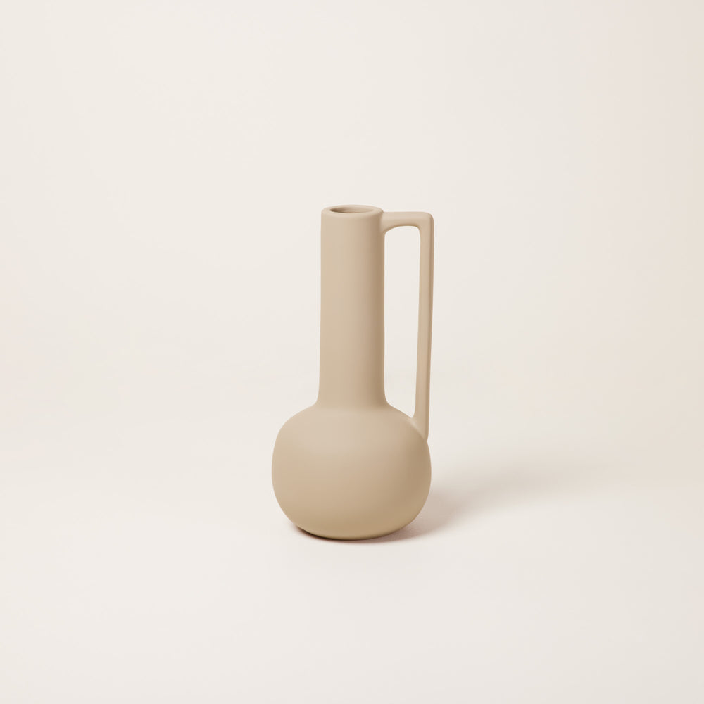 Vase ELYON en grès beige – Collection Antique Méditerranéenne - 3