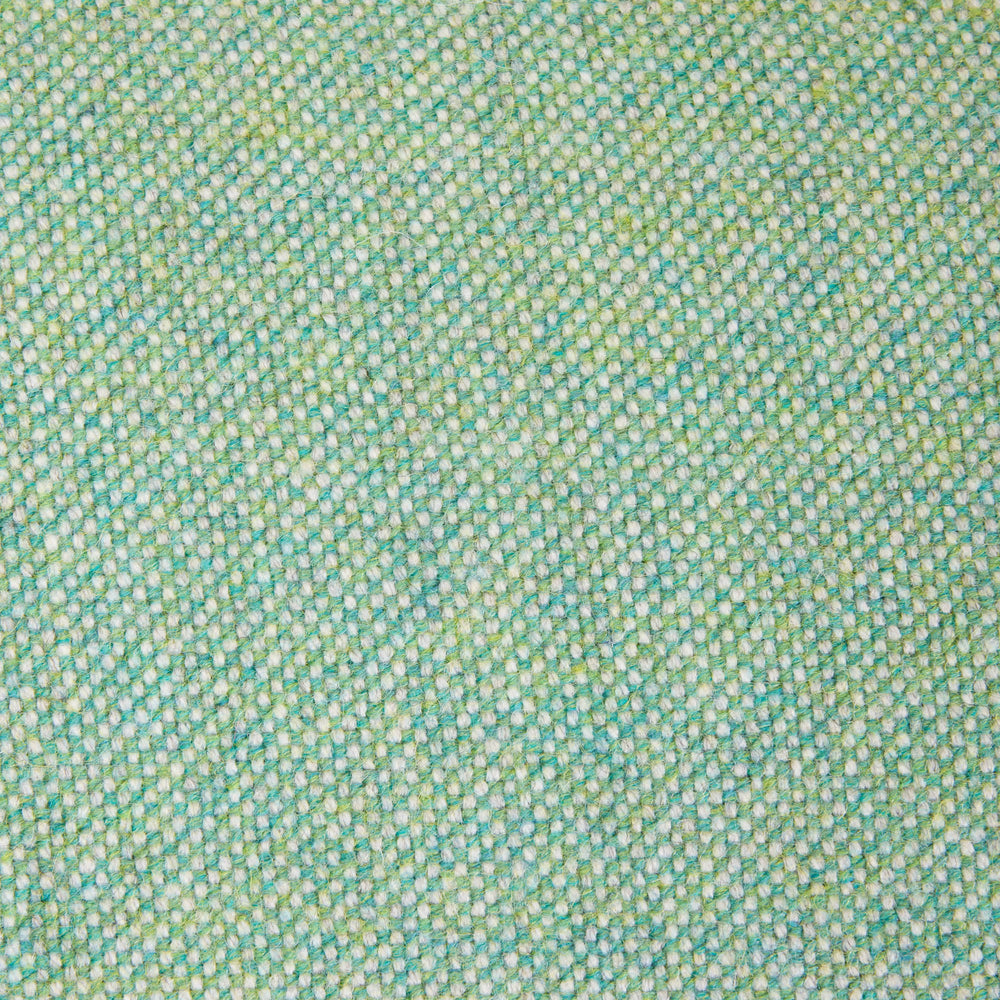 Housse de coussin NERIO chiné mentholé - 7