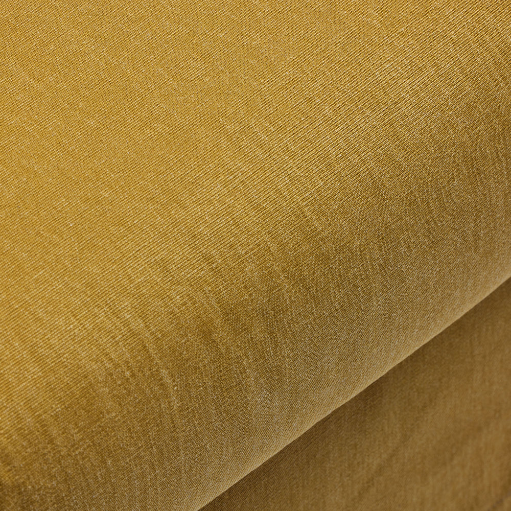 Pouf CLARIBEL Barbate Curry – Élégance Décontractée pour Intérieurs Raffinés - 8