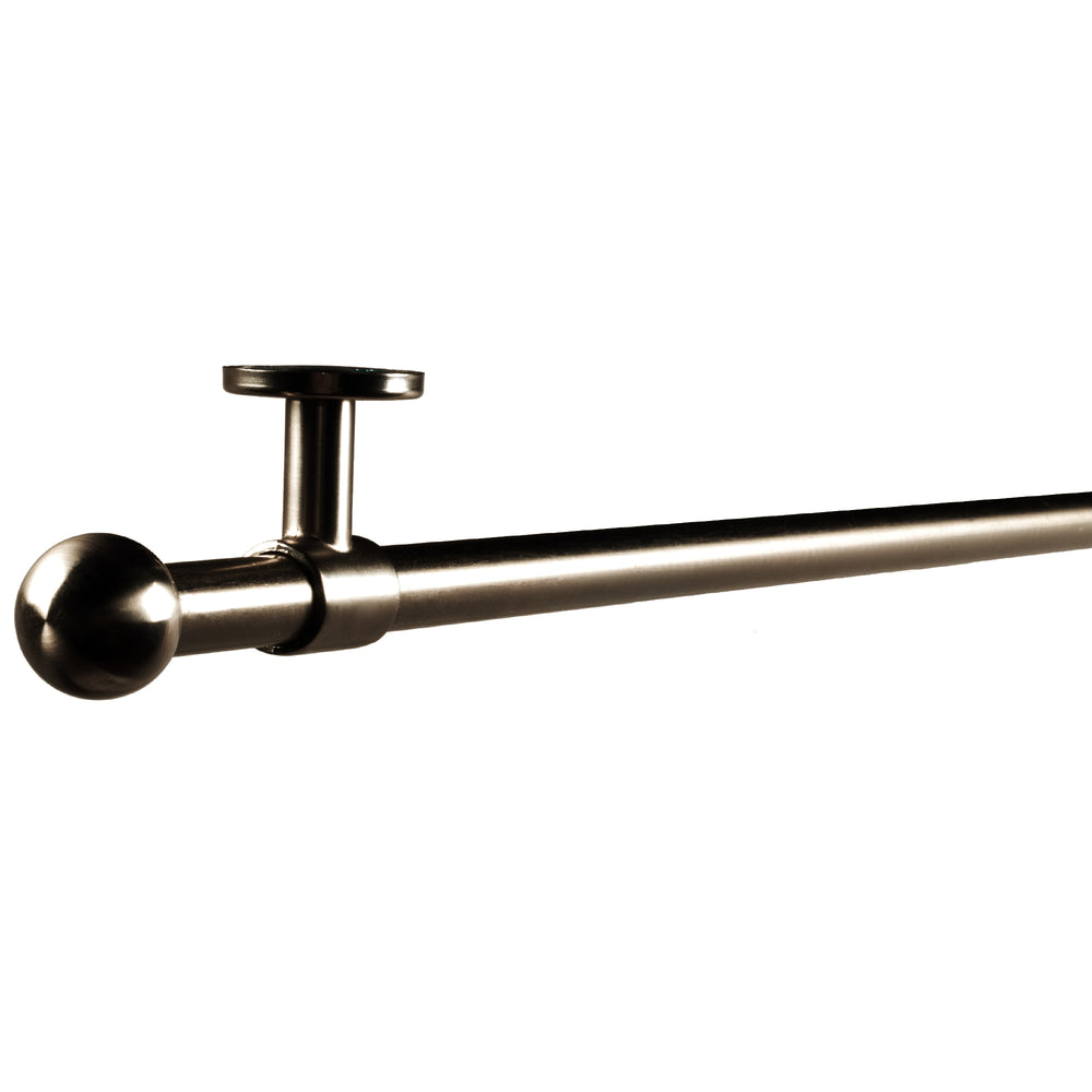 Support murale ALMA canon de fusil pour tringle à rideaux - 2