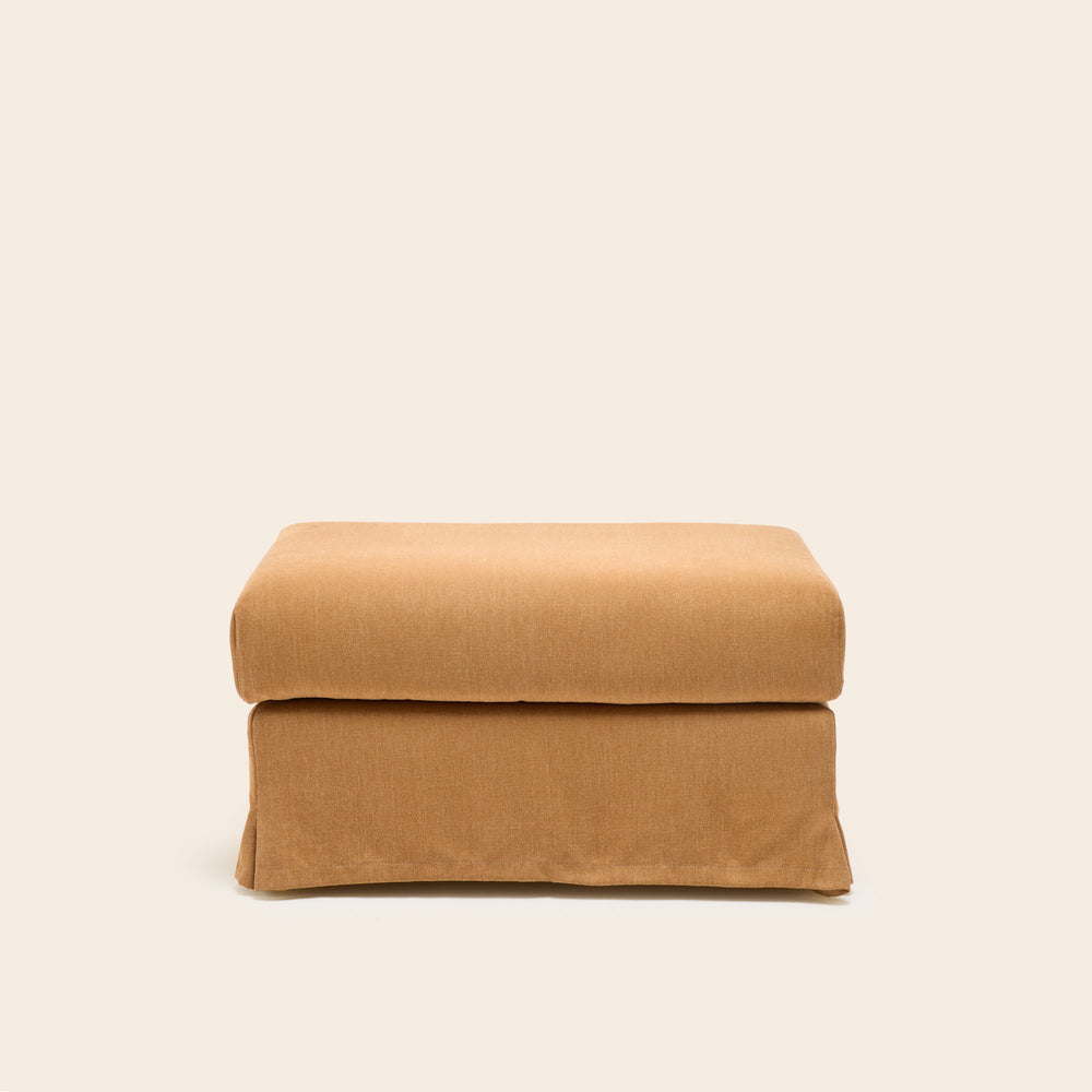 Pouf CLARIBEL barbate caramel