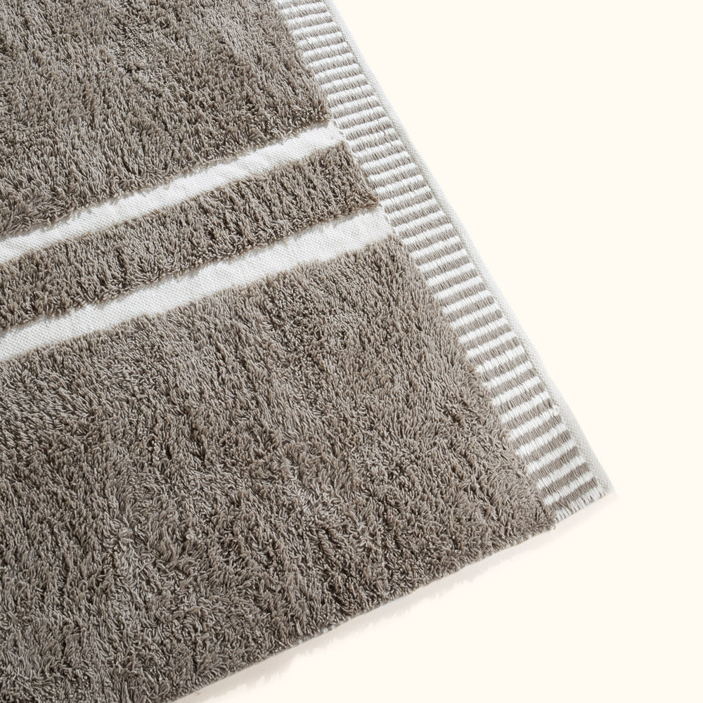 Tapis de Salon Ethnique Gris Cendré AROUNE Chaleureux et Isolant - 8