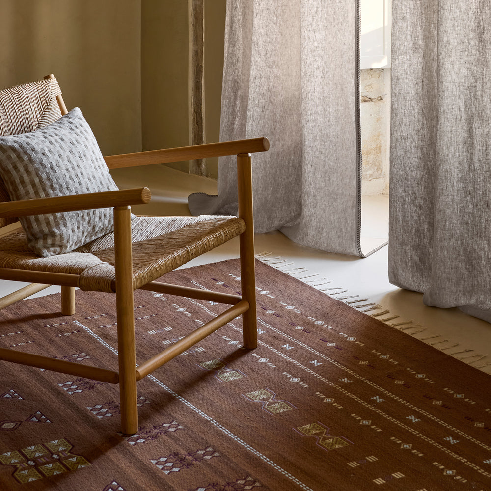 Tapis de sol ARSALANE brun - 4