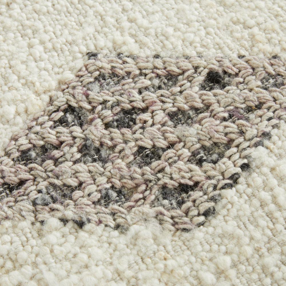 Tapis de sol FADI ivoire et gris - 11