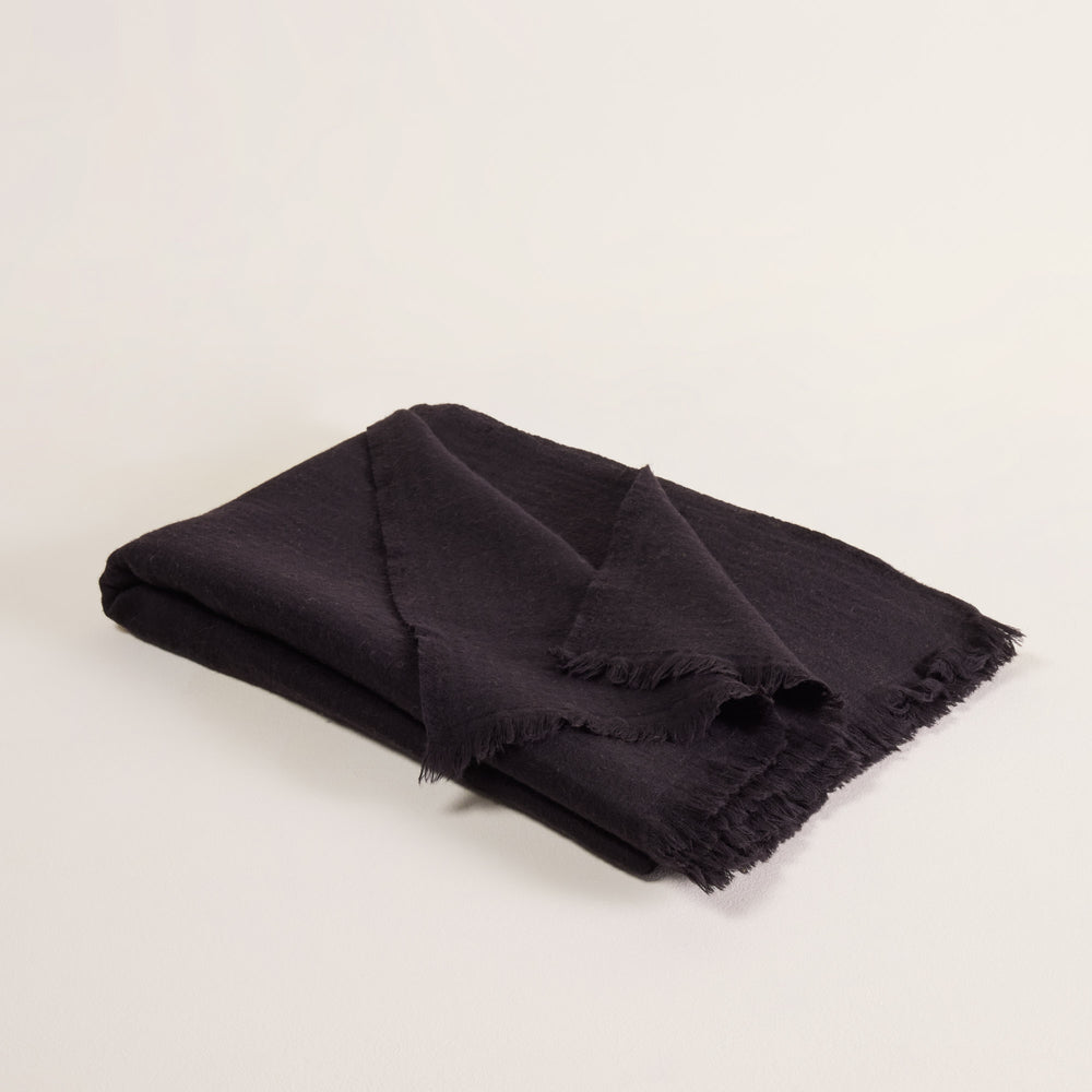 Plaid ALENA noir de mars - 6