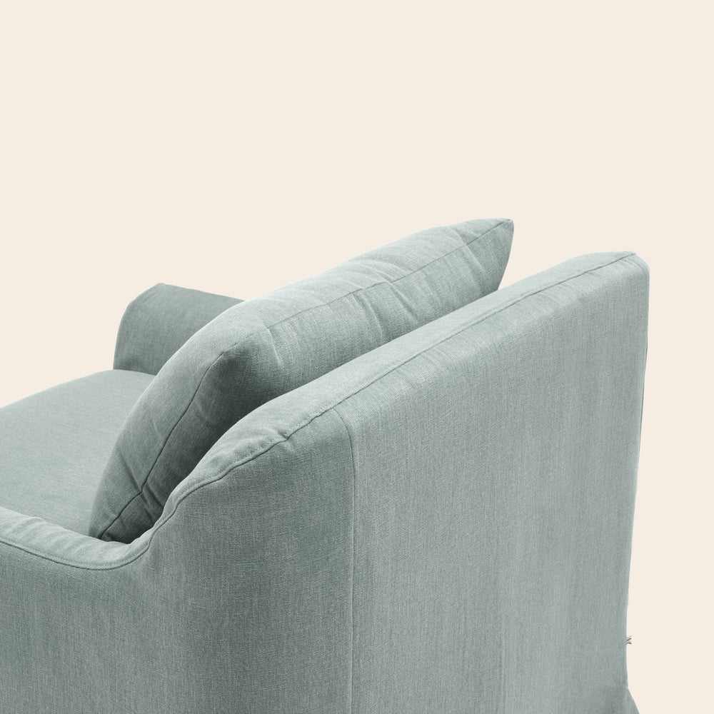 Fauteuil CLARIBEL barbate céladon - 2