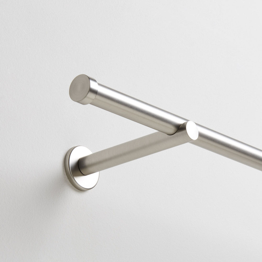 Tringle à rideaux ALMA contemporaine en aluminium