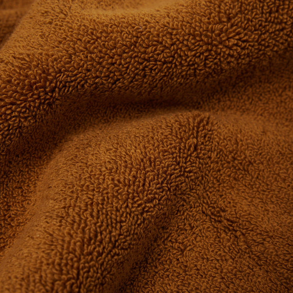 Serviette de toilette AKEMI caramel haut de gamme en tissu éponge - 10