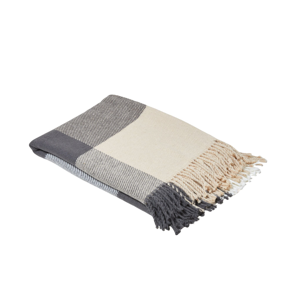 Plaid LIVIA anthracite - 9