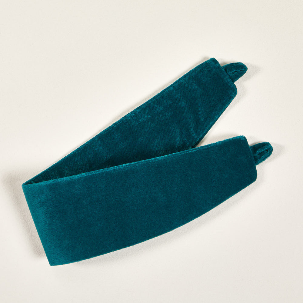 Tirettes de Rideaux DARIO bleu canard élégantes pour une décoration intérieure raffinée