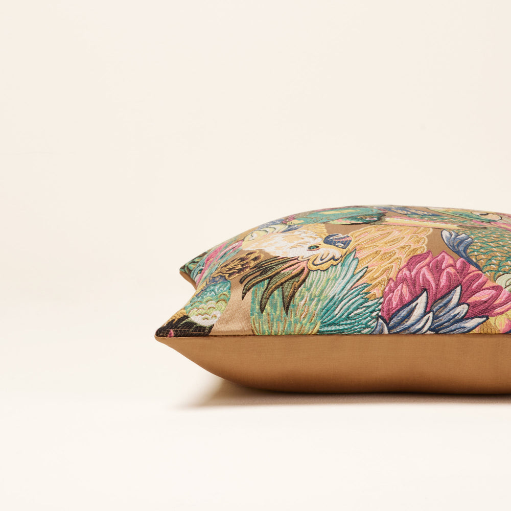 Housse de coussin Jungle Birds Macao - Design exotique - 6