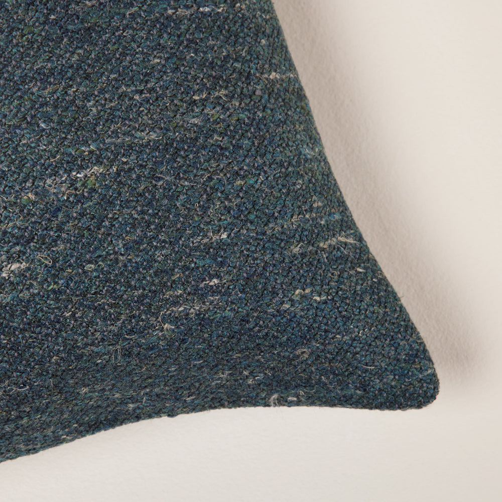 Housse de coussin ORSSO pétrole chiné - 6