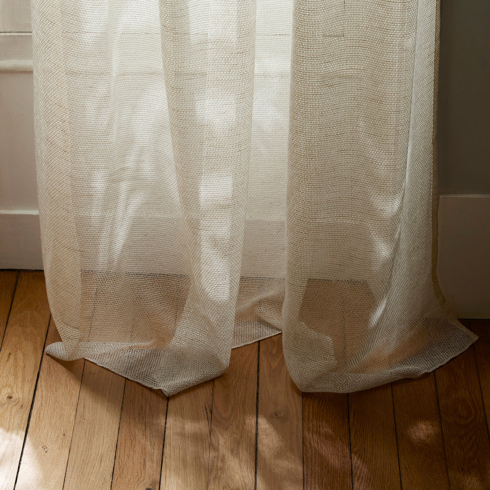Voilages à oeillets KEFALOS ivoire - Élégance et légèreté pour votre intérieur - 6