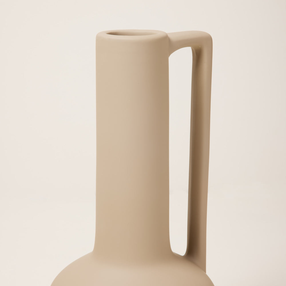 Vase ELYON en grès beige – Collection Antique Méditerranéenne - 4
