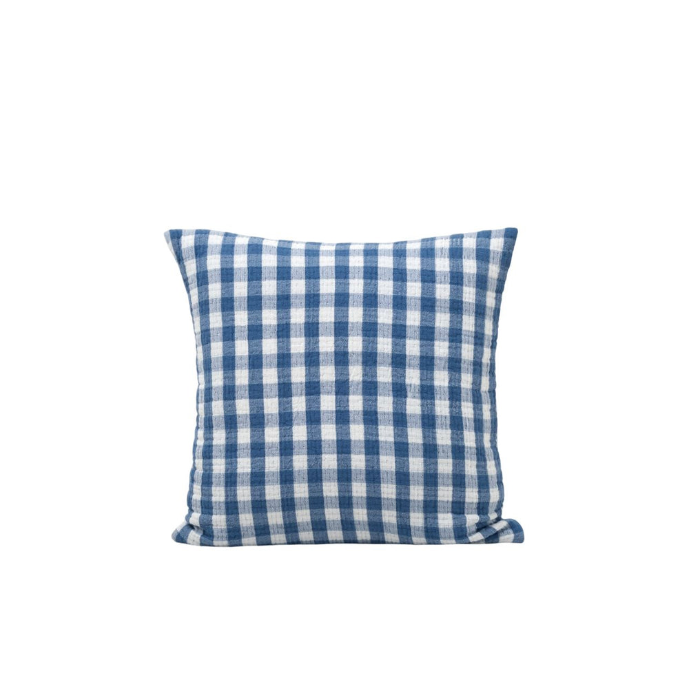Housse de Coussin JEANIE Bleu Orage - Douceur Enfantine et Élégance Déco - 8