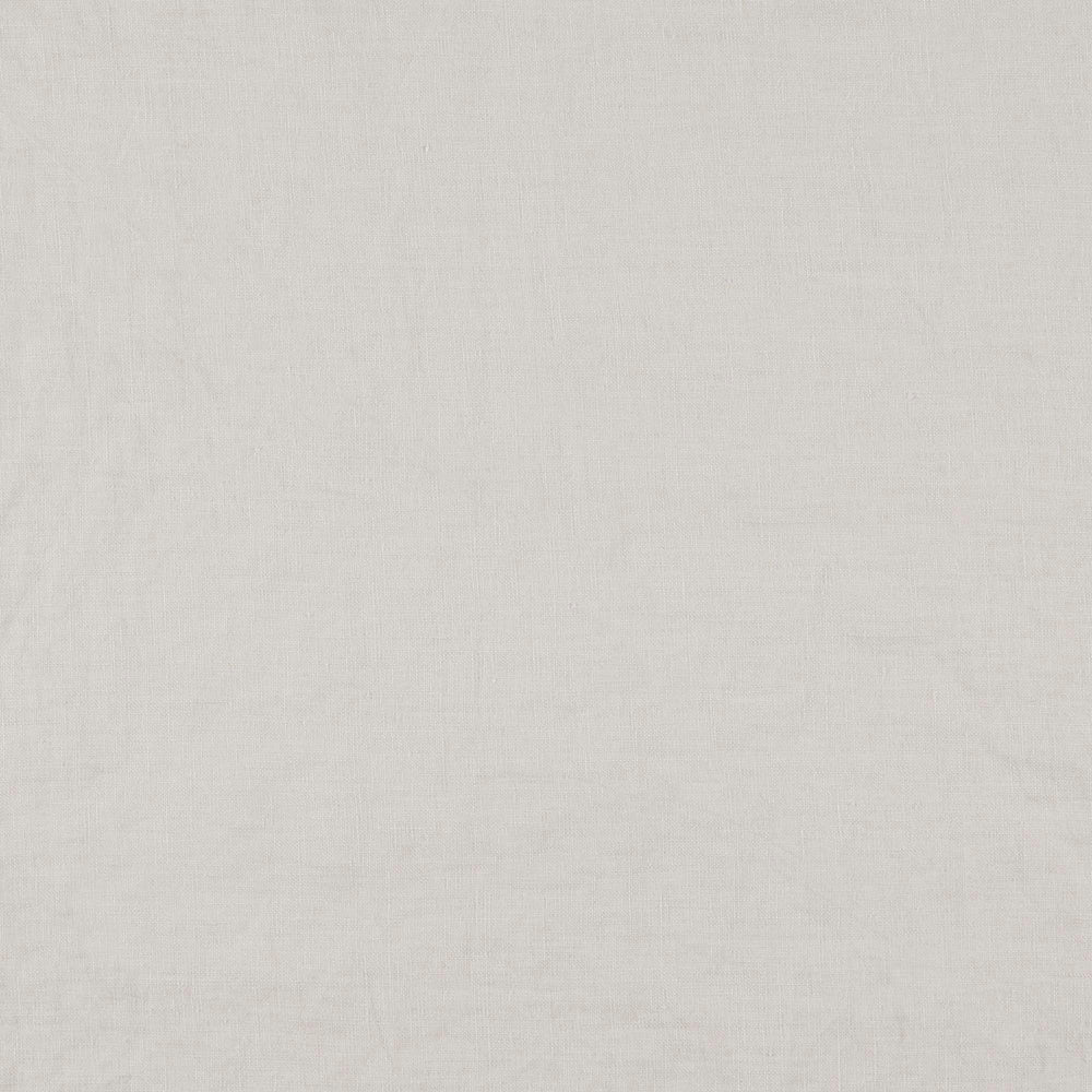 Élégant set de table CARLINA en lin lavé calcaire et bourdon noir - 4