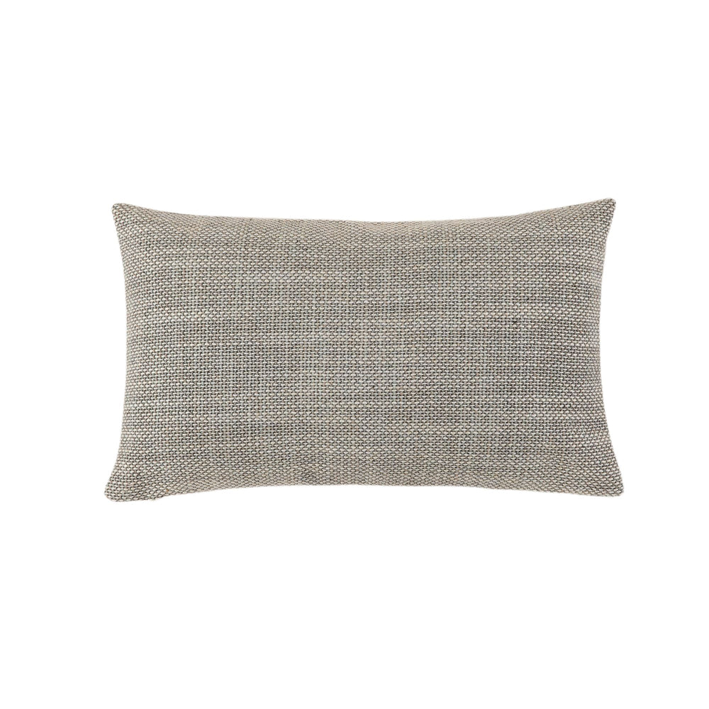 Housse de Coussin NATALI Céladon Chiné - Jacquard Épais & Tissage Tricolore - 7